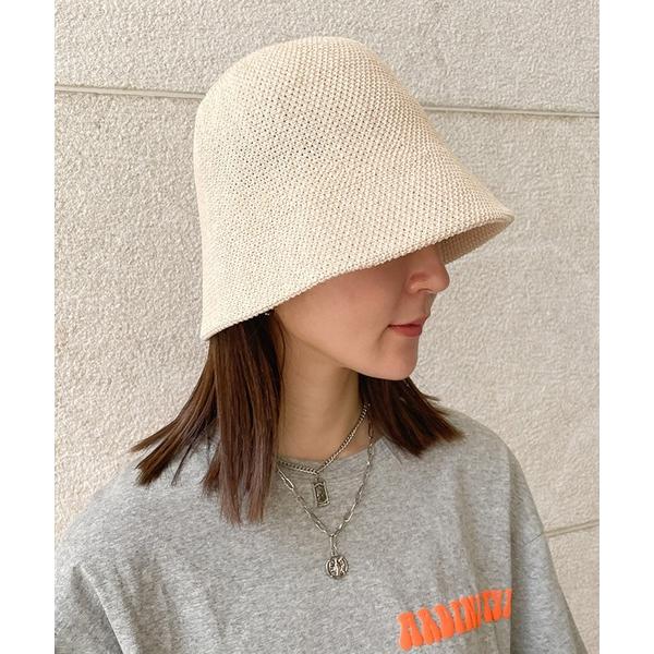帽子 ハット 「軽やかフィット」レディース ニットサーモハット シンプル デイリー 春夏秋冬 レディ...