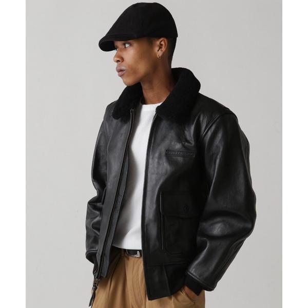 ミリタリージャケット モッズコート G-1 FLIGHT JACKET ANTIQUE LAMB /...