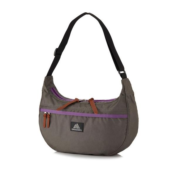 ショルダーバッグ サッチェルM SATCHEL M グレー/パープル メンズ レディース