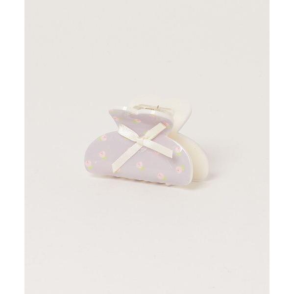 ヘアクリップ 「HIKA」花リボンヘアクリップ