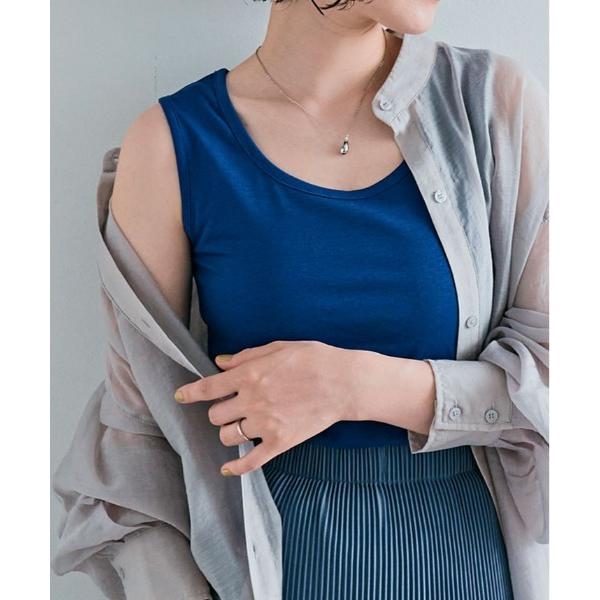 タンクトップ ノースリーブ ベーシック ストレッチ 無地 タンクトップ レディース