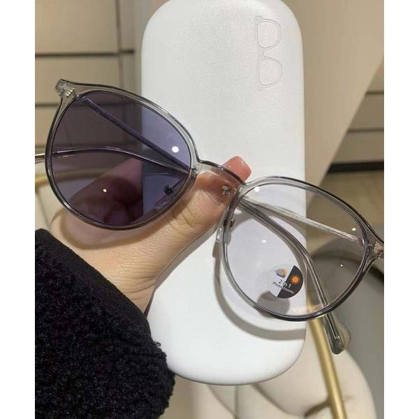 サングラス 調光サングラス カラーレンズめがね レディース