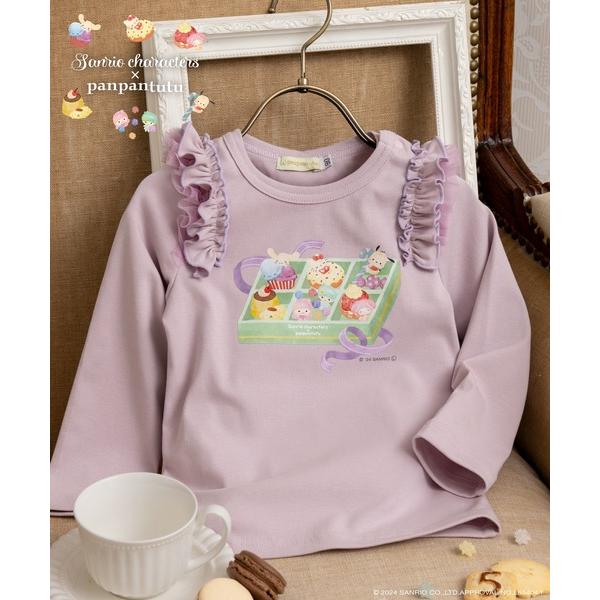 tシャツ 「サンリオキャラクターズ」スウィーツBOXトップス(長袖)(80-100cm) キッズ 子...