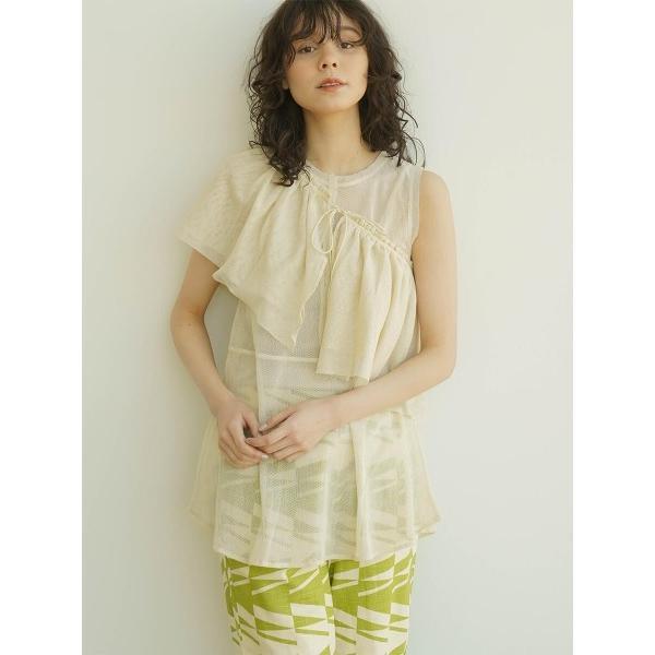 Tulle cape×tunic set レディース