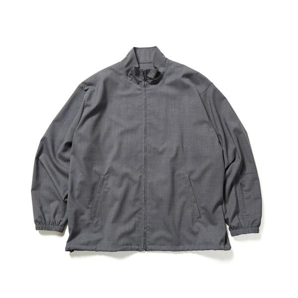ブルゾン アウター WOOL TROPICAL STAND COLLAR JACKET メンズ レデ...