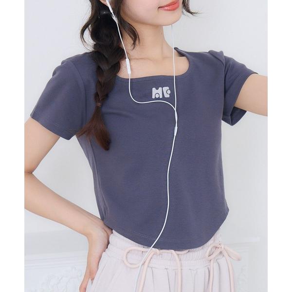 tシャツ 裾ラウンドTEE レディース