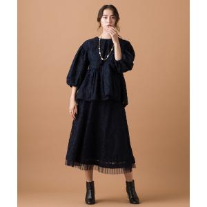 Audie a Muses（オーディア ミューズ） ニット セーター フリルレース