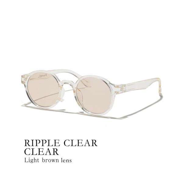 サングラス 「Jugaad14」RIPPLE CLEAR clear レディース メンズ