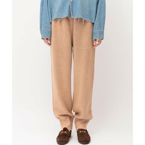 スウェットパンツ ジャージ スラブ裏毛ボールケミカルスウェットパンツ レディース