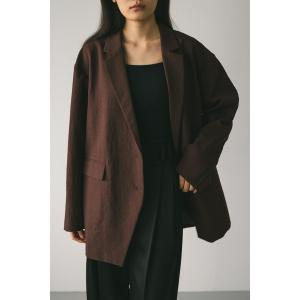 ジャケット テーラードジャケット ハイラインボクシーテーラードジャケット レディース