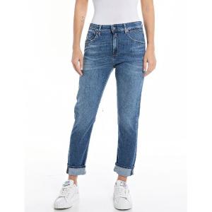 ジーンズ デニム デニムパンツ MARTY 10 OZ BLUE INDIGO STRETCH DENIM レディース