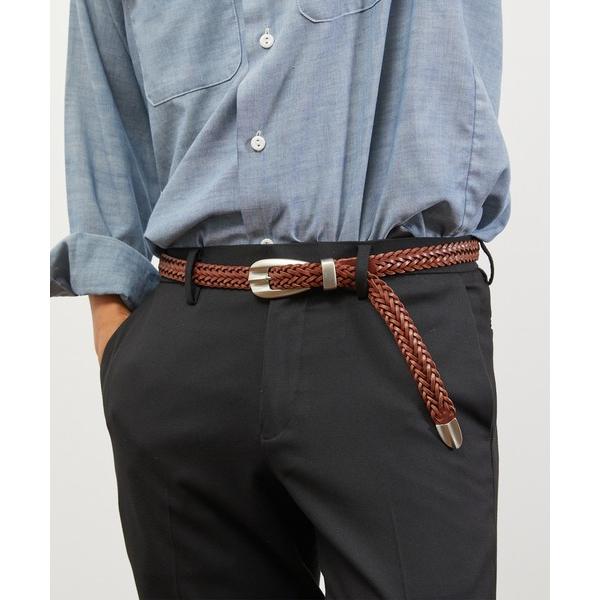 ベルト SLOW スロウ / Herbie-mesh belt フルベジタブルタンニンレザーメッシュ...