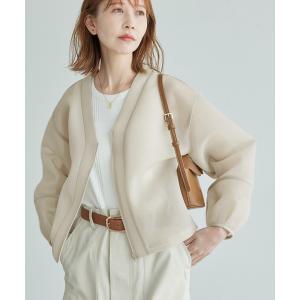 JOURNAL STANDARD ノーカラージャケット ベージュ JOURNAL STANDARD 「JOURNAL STANDARD」 ノーカラージャケット
