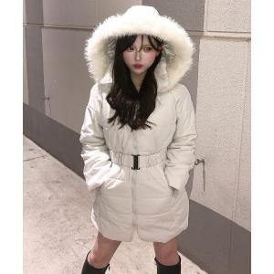 meJane（ミージェーン） ダウンコート ダウンジャケット ツイード配色