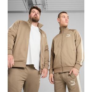 PUMA プーマ トラックジャケット ジャージ モノグラム ベージュ L PUMA ジャージ プーマ CORE HERITAGE モノグラム トラック