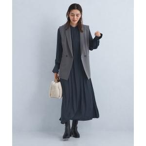 ワンピース キリカエ ギャザー ワンピース レディース