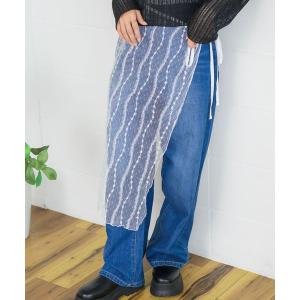 スカート レイヤードラップベルト