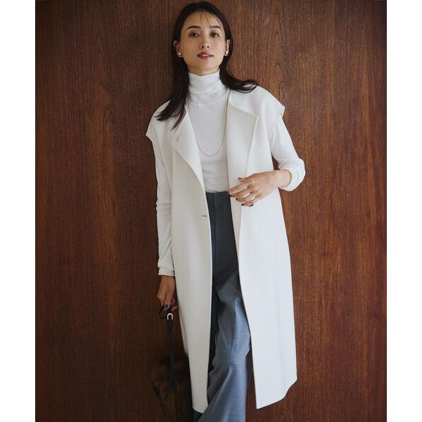 コート アウター ウールリバー ジレ レディース