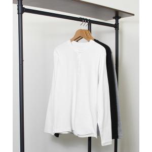 tシャツ 「JEMORGAN / ジェーイーモーガン」テレコヘンリーネックロンT メンズ レディース