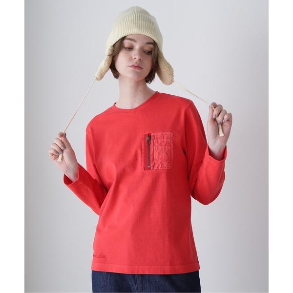 tシャツ 「直営店限定」L/S FADE WASH MA-1 POCKET/フェイドウォッシュ MA...