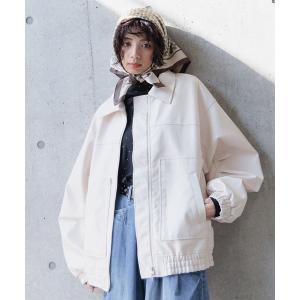 ブルゾン アウター サンドヴィンテージレザーブル...の商品画像