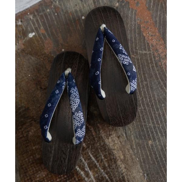 下駄　- 有松絞りの鼻緒 - レディース