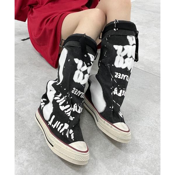 ブーツ キャンバスブーツ レディース