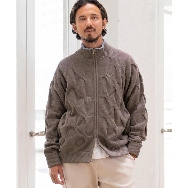 ブルゾン アウター mj10122-フクレケーブルBZ-サイセンタク ブルゾン メンズ