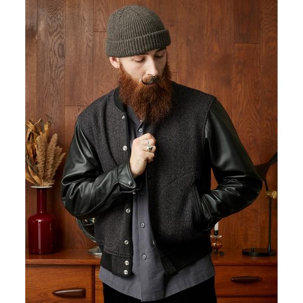 スタジャン Schott/ショット/BEACH CLOTH STADIUM JACKET/ビーチクロ...