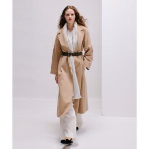 allureville（アルアバイル） トレンチコート コート カシミヤ混リバー