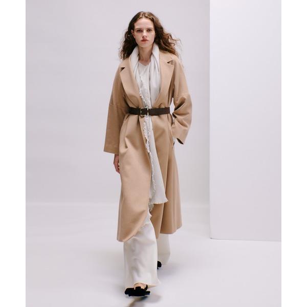 トレンチコート コート カシミヤビーバーコート レディース