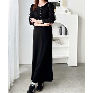 ワンピース 全骨格対応！前後2WAY細見えリブワンピース｜ZOZOTOWN Yahoo!店