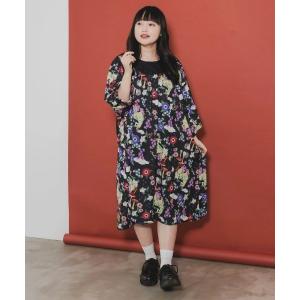 【スカラー】花柄アップリケ柄風ブルゾン【土日限定500円割引中】 スカラー / スカラーでおめかし柄or花柄アップリケ風 2柄展開