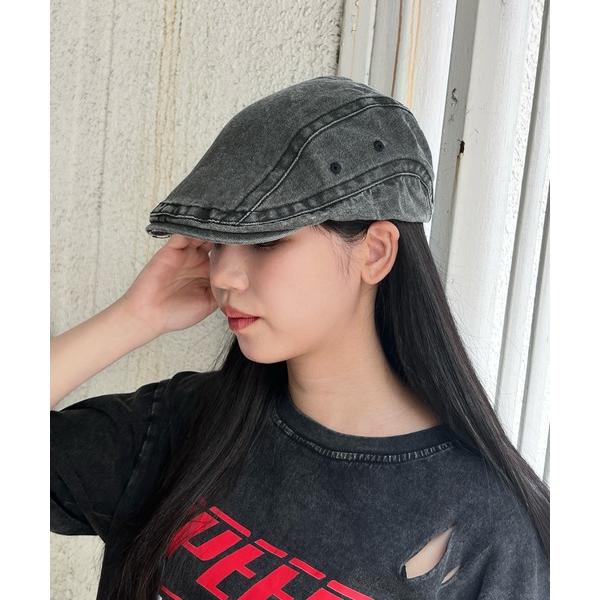 帽子 ベレー帽 デニムハンチング レディース メンズ