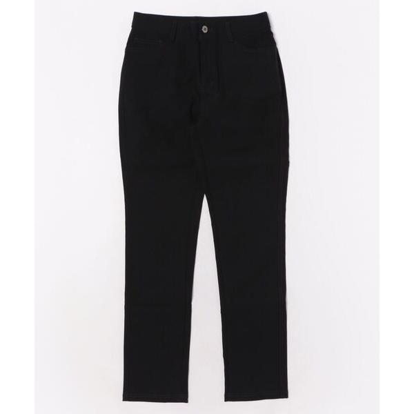 パンツ ウルトラ美脚ストレッチ裏起毛パンツ７３丈 レディース