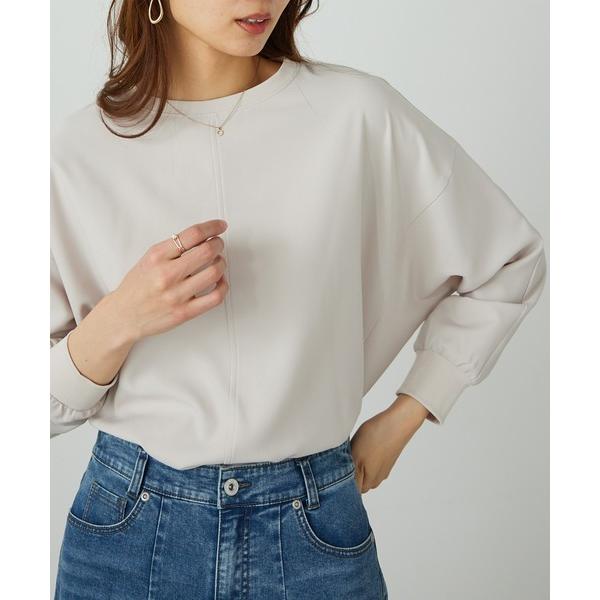 tシャツ きれい見えドルマンプルオーバー レディース