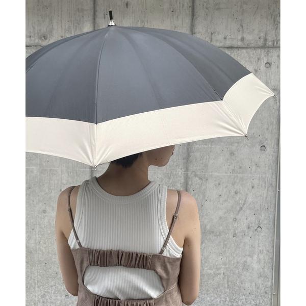 傘 「GIFT」-because- シェーディングパラソルバイカラー_日傘 レディース メンズ