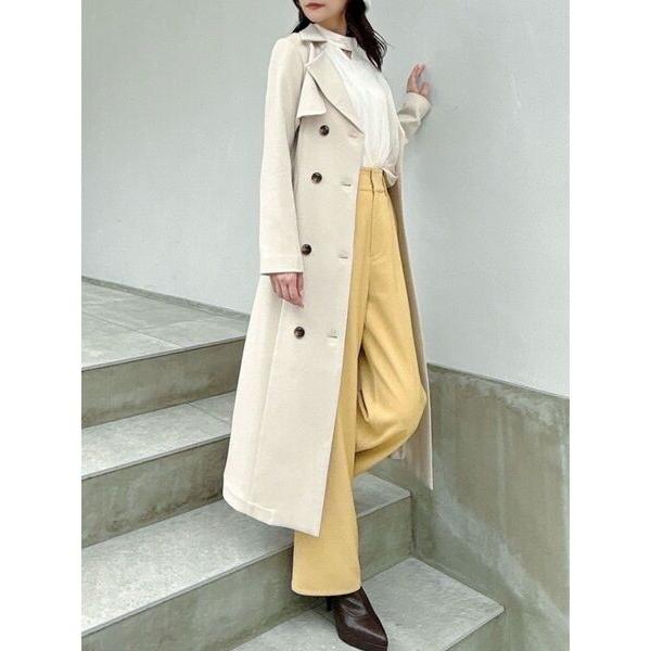 コート チェスターコート Iラインテーラードコート レディース
