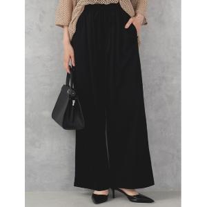 パンツ 冷感カノコワイドパンツ レディース