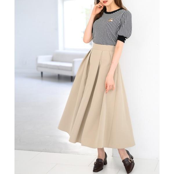 スカート タックボリュームカラースカート/MM437202