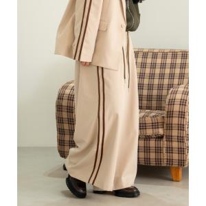 スラックス パンツ ワイドスラックス｜セットアップ着用可能 レディース メンズ