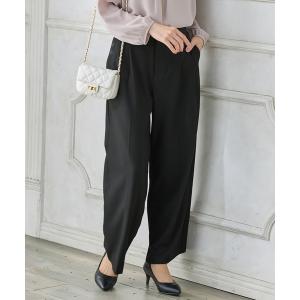 Honeys（ハニーズ） スラックス パンツ 「抗菌防臭」ワイドストレート