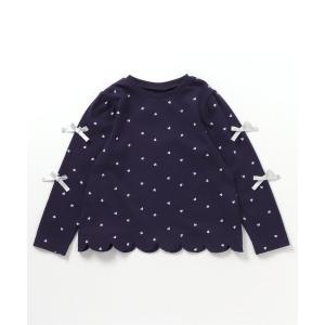 tシャツ スカラップリボンTシャツ キッズ 子供...の商品画像