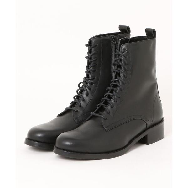 ブーツ 「FABIO RUSCONI」ラウンドトウレースアップブーツ(F3020R) レディース