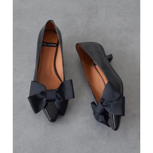 パンプス 「ANGEL ALARCON」グログランリボンパンプス(D41002)