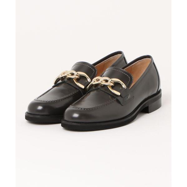 ローファー 「Luca Grossi」ラウンドトウチェーンローファー(L1614R) レディース