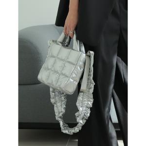 ショルダーバッグ バッグ パデッドミニフリルショルダーバッグ レディース