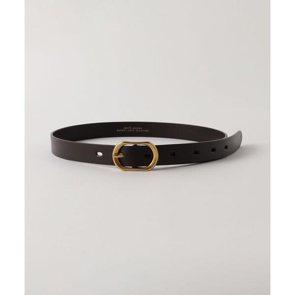 ベルト レクタングル バックル ベルト レディース