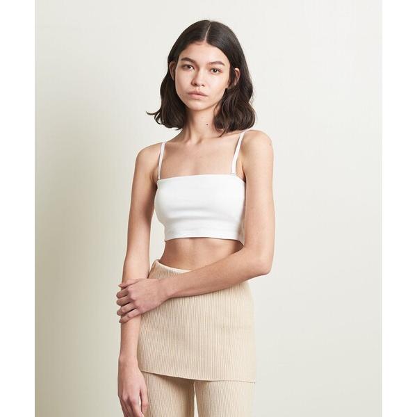 キャミソール 「ATTISESSION」コットン バンドゥ