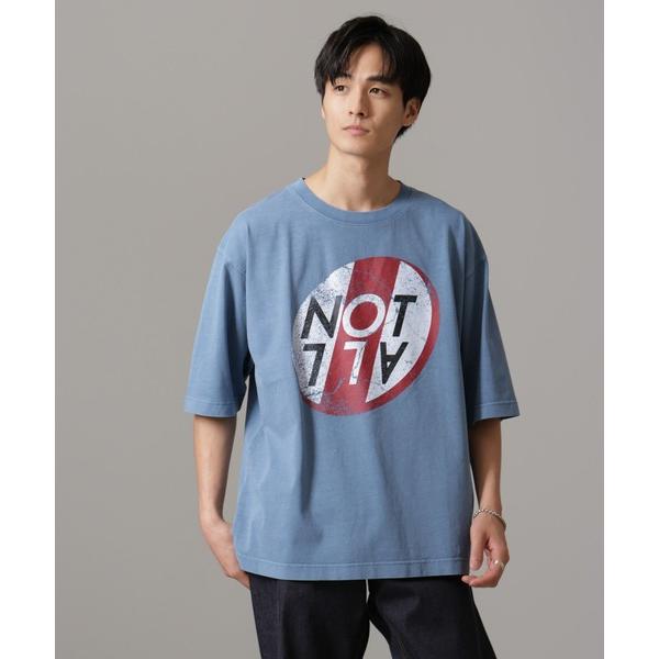 tシャツ 「NOT ALL」オーバーダイTシャツ 半袖 メンズ